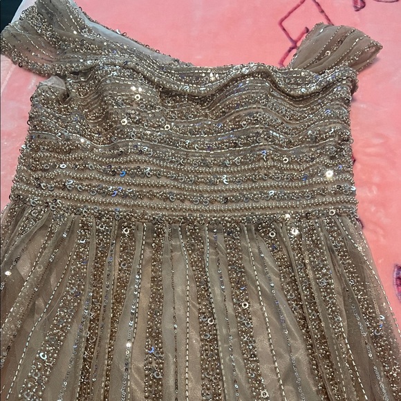 Cinderella Glittering Formal Dress in Gold Cinderella Glittering Formal Dress in Gold